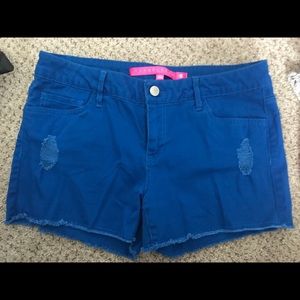Blue Jean Shorts